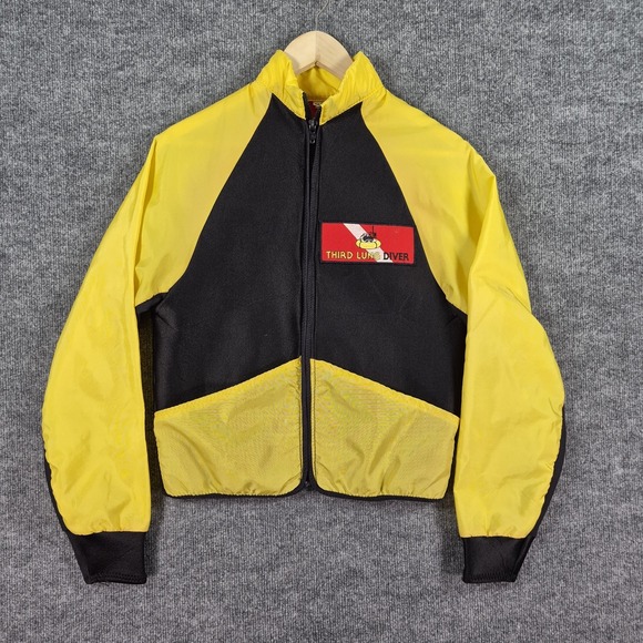 Vintage Third Lung Diver Jacket Neoprene Scuba M/LMade In USA‎